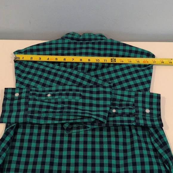 J. Crew Men's Medium Slim Fit Flex Washed Long Sleeve Button Down Style #BE208 - Picture 15 of 15